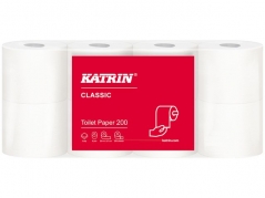 Toiletpapir KATRIN Classic 200 25m 64/pk