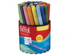 Tusser Berol Colourbroad - 42 farver