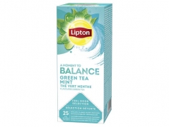 Te LIPTON pose Green Tea Mint 25/pk.