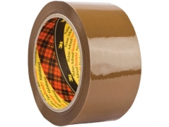  Emballagetape Brun Scotch PP m/acryl klæb 50mmx66m