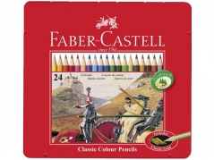Farveblyant Faber-Castell Classic - 24 farver