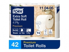 Toiletpapir Tork Premium Extra Soft T4 4-lags pk/42 - 110405