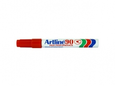 Permanent Marker Artline 90 2-5 mm - Rød