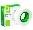 Kontortape Q-Connect dokument - 19mm x 33m - Gennemsig.