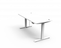 Hæve sænkebord Nordic Office FlexiDesk 120x60 cm - Hvid