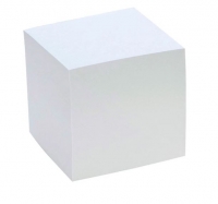 BNT kubusblok 9x9x9cm hvid 700ark