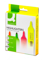 Q-connect tekstmarker 4 farver