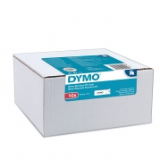 Dymo D1 Labeltape 12mm x 7m - Sort/hvid - 10 ruller