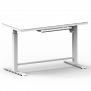 Nordic Office OmniDesk hæve/sænke-bord 120x60cm Hvid