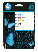 HP 953 Sort Gul Cyan Magenta Blæk 6ZC69AE