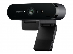 Logitech Brio 4K Ultra HD Webcam - Sort
