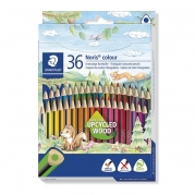 Farveblyant Staedtler Noris Color trekantet 36stk/sæt assorteret