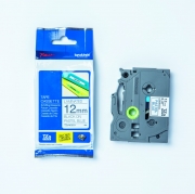 Labeltape Brother TZe-MQ531 12mmx4m sort/pastel blå
