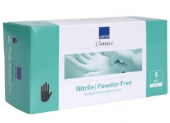 Abena Classic Nitrilhandsker u/pudder pk/200 Small - Sort