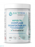 Bactitox Wipes Overfladedesinfektion 80% (100 stk/boks)