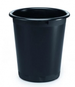 Durable 13L papirkurv i sort 