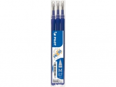 Refill Pilot Frixion click blå 0,7/0,35 mm pk à 3 stk.