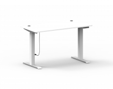 Hæve sænkebord Nordic Office FlexiDesk 120x60 cm - Hvid