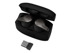 Jabra Evolve 65t MS - Grå/sort - Trådløst headset