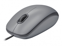Logitech M110 Silent - 910-005490 - Grå Kablet Mus