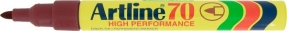 Permanent Marker Artline 70 1,5 mm - Brun