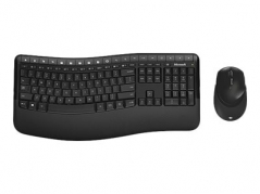 Microsoft 5050 - Sort Trådløst Mus & Tastatur sæt