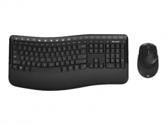 Microsoft 5050 - Sort Trådløst Mus & Tastatur sæt