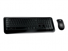 Microsoft 850 - Sort Trådløst Mus & Tastatur sæt