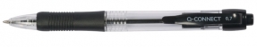 Q-connect 0,7mm kuglepen i sort 