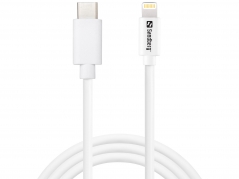 USB-C to Lightning Cable, White (1m)