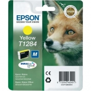 Epson T1284 / C13T128442 Gul blækpatron 175 sider