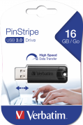 Verbatim Store 'n' Go Pin Stripe USB Drive 16GB USB 3.2 Gen 1 Sort