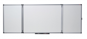 Whiteboard Nobo Foldbar Emaljelakeret 120x90cm