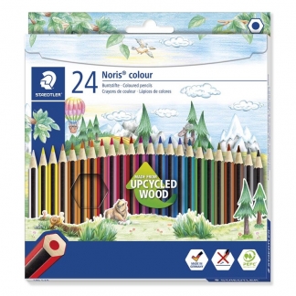 Farveblyant Staedtler Noris Color 24stk/sæt assorteret