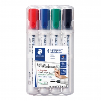 Whiteboardmarker Staedtler Lumocolor Rund 2,0- 4 farver