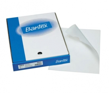 Bantex plastomslag A4 110my hvid