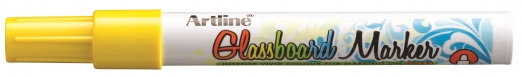 Glastavle Marker Artline EPG-4 2 mm - Fluo Gul