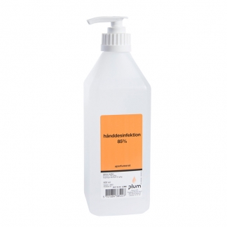 Hånddesinfektion Plum Flydende m/pumpe  85% 600 ml