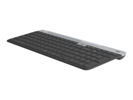 Logitech K580 Slim - Sort/sølv Trådløs Tastatur