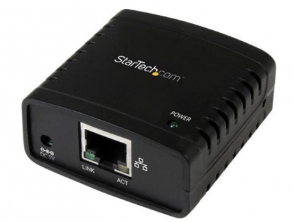 StarTech.com Mbps  to USB 2.0 Network Print Server - Windows 10 - LPR - LAN USB Print Server Adapter (PM1115U2) Udskriftsserver USB 2.0 Ethernet Fast Ethernet 100Mbps